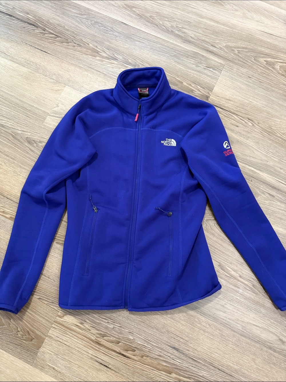The North Face Women's Purple / Blue Full-Zip Fleece Jacket